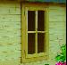 LOG CABINS: SINGLE GLAZED LOG CABINS and DOUBLE GLAZED LOG CABINS - Additional doors and windows