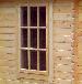LOG CABINS: SINGLE GLAZED LOG CABINS and DOUBLE GLAZED LOG CABINS - Additional windows