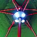 Garden Furniture - Rechargeable parasol lights